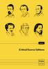 Critical Source Editions