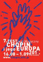                                                                                         "Chopin i jego Europa" od 16 sierpnia w Warszawie