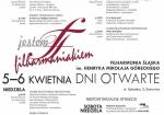 Jestem Filharmaniakiem - Dni Otwarte Filharmonii Śląskiej