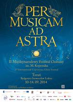 „PER MUSICAM AD ASTRA” – II Międzynarodowy Festiwal Chóralny im. M. Kopernika w Toruniu