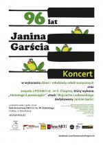 Koncert pamięci Janiny Garści