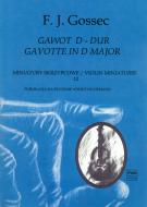                          Gavotte in D major
                         