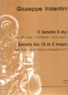                              X Sonata E-dur
                             