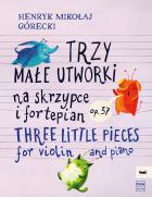                              Trzy małe utworki op.37
                             