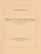                              Piece Concertante - Dans l'esprit "Jazz"
                             