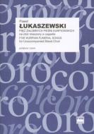                              Pięć żałobnych pieśni kurpiowskich
                             