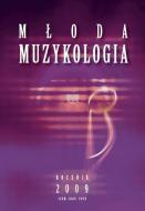                              Młoda Muzykologia
                             