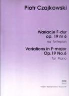                          Variations in F major
                         