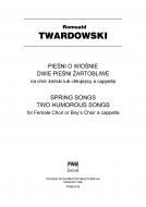                          Spring songs. Two jocular songs.
                         