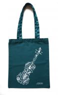                          Tote Bag VIOLIN Green Long
                         