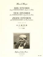                              10 Etudes d'apres Wieniawsky 
                             