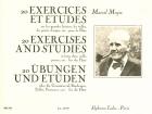                              20 exercices et etudes 
                             