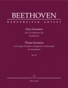 Three Sonatas for Pianoforte in G major,