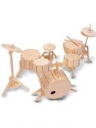 Perkusja - drewniany model do kładania