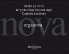                              Mors et Vita for great organ
                             