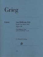                              From Holberg's Time op. 40, Suite in the
                             