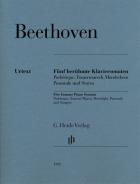                              Five Famous Piano Sonatas
                             