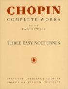                          Three Easy Nocturnes, CWS
                         