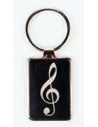                              Brelok klucz wiolinowy - srebrny
                             