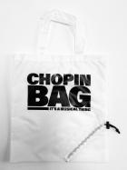 Torba na zakupy biała "Chopin bag"