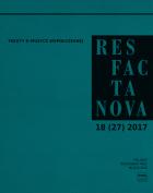                              Res Facta Nova 18 (27)	2017			
                             