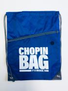                              Worek-Plecak niebieski "Chopin bag"
                             