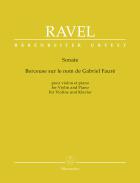                              Sonata. Berceuse sur le nom de Fauré
                             