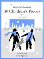                              30 Children's Pieces op. 27
                             