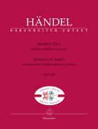 Sonata C-dur na flet i basso continuo HW