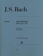 6 partit na fortepian BWV 825-830