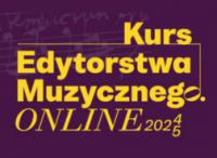 Kurs Edytorstwa Muzycznego