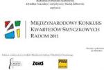                                                                                         I Międzynarodowy Konkurs Kwartetów Smyczkowych