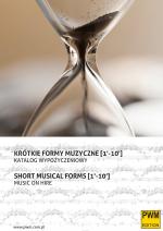 Short musical forms 1'-10' - Music on hire