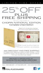 The promotion of the National Edition in the USA and Canada
