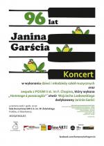                                                                                                                                                                             Koncert pamięci Janiny Garści
                                                                                                                                                                            