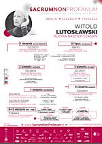                                                                                         Muzyka Witolda Lutosławskiego na Festiwalu Sacrum Non Profanum