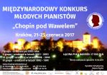                                                                                         Międzynarodowy Konkurs Młodych Pianistów „Chopin pod Wawelem”