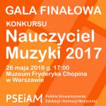                                                                                         Ogólnopolski Konkurs Nauczyciel Muzyki 2017