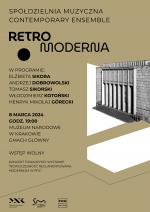                                                                                         RETRO MODERNA. Spółdzielnia Muzyczna contemporary ensemble zaprasza na koncert