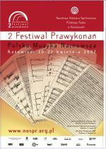                                                                                         II Festiwal Prawykonań - Polska Muzyka Najnowsza