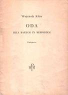                          Oda Bela Bartók in memoriam
                         