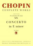                          I Concerto in E minor Op. 11 for Piano and
                         