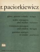 Gamy, pasaże i etiudy na fagot