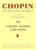                          Concert Allegro. Variations
                         