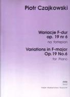                          Variations in F major
                         