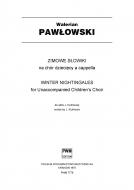                              Zimowe słowiki
                             