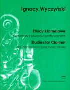                          Studies for Clarinet
                         