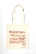                          Bag with Chopin's Autograph.
                         