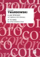                              A jak śpiewać (partytura studyjna)
                             