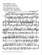                          Polonaise in A minor
                         